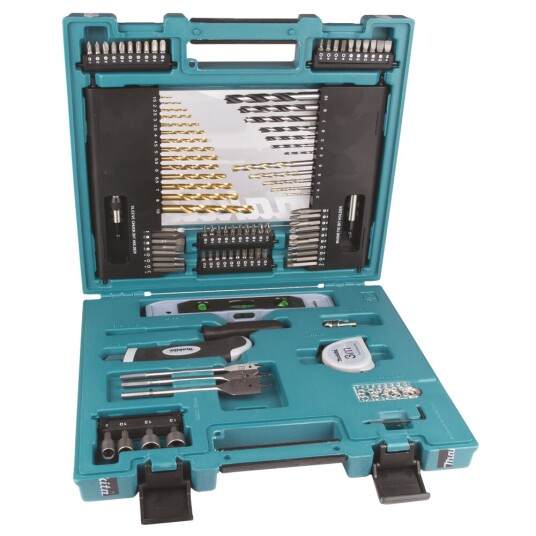Makita 104 Deler Verktøysett for Metall - D-31778 Makita 104 Deler Verktøysett for Metall - D-31778