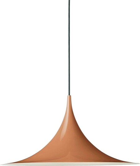 GUBI Semi Taklampe Medium Blank Stekt Gresskar