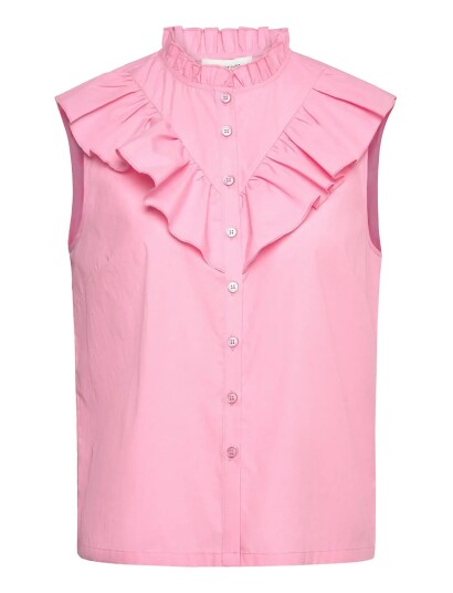 Rosemunde Rwmegan Sl Frill Top Pink 44