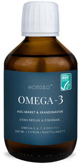 NORDBO - Omega-3 ASC 200 ml NORDBO - Omega-3 ASC 200 ml