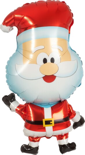 Hisab Joker Folieballong Julenisse Form 98238