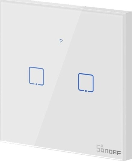 Smart Bryter Wifi + Rf 433 Sonoff T1 Eu Tx – 2 Kanaler