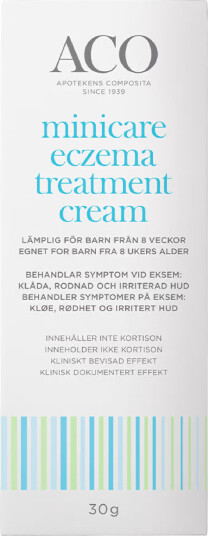 ACO Minicare Eczema behandlende krem 30 g
