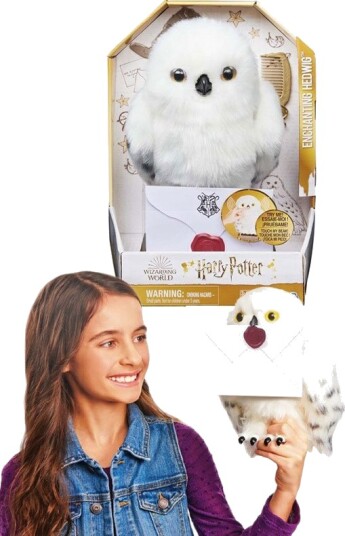 Harry Potter Wizarding World Hedwig interaktiv ugle med lyd og bevegelser