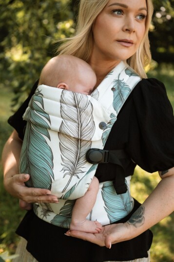 Bizzi Growin Bizzi Growin Organic Nomad Carrier Wild Plume WILD PLUME One Size Bizzi Growin Bizzi Growin Organic Nomad Carrier Wild Plume WILD PLUME One Size