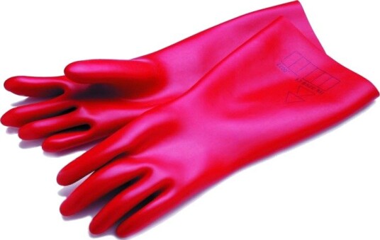 Cimco 140215, Isolerende hansker, Rød, Voksen, Unisex, Beskyttelse mot elektrostatisk utladning (ESD), 1 stykker