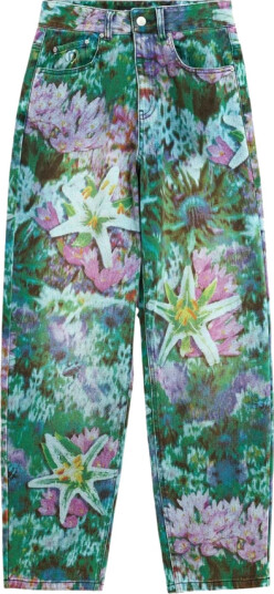 Desigual Dame Jeans Blå M,