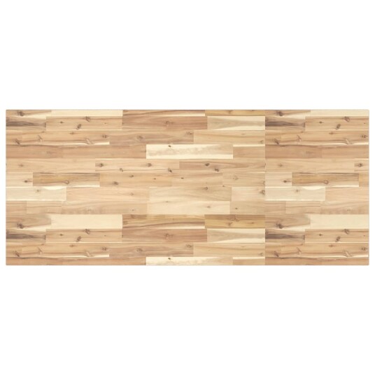 Plate til baderomsskap ubehandlet 140x60x2 cm heltre akasie Plate til baderomsskap ubehandlet 140x60x2 cm heltre akasie