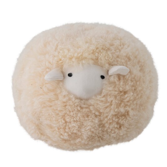 Bloomingville Rubert kosedyr 33 cm Nature lambskin