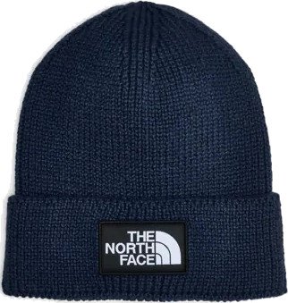 The North Face Tnf Logo Box Cuffed Beanie Luer Blå