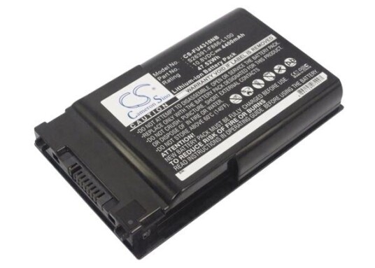 Fujitsu LifeBook T4310 batteri (4400 mAh 10.8 V) Fujitsu LifeBook T4310 batteri (4400 mAh 10.8 V)