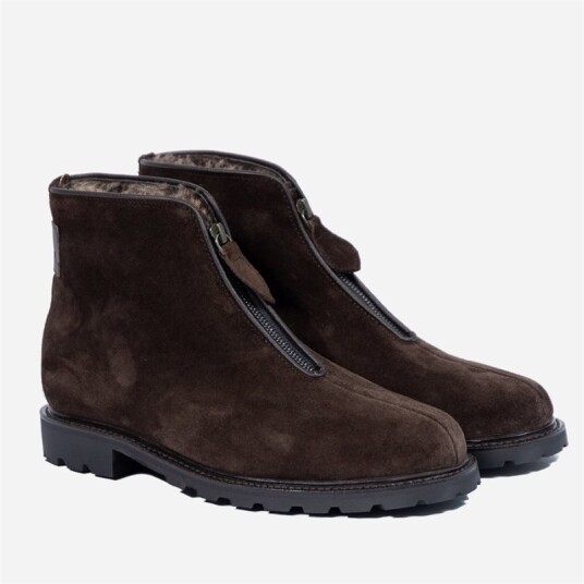Apres Ski Dark Brown Suede Apres Ski Dark Brown Suede