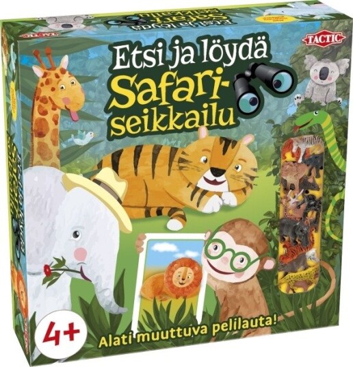 Tactic Søk Og Finn! Safari-Eventyr – Barnespill
