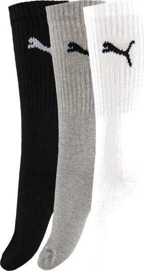 PUMA Puma Unisex Crew Sock 3P - Multi/patterned - 39-42