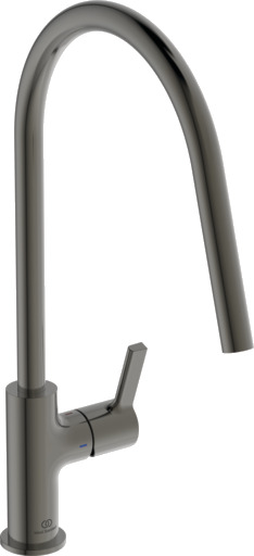 Ideal Standard Gusto kjøkkenkran 238 mm tut grå Antrasitt