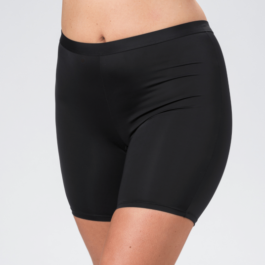 Trofe Long Leg Boxer Truser Svart polyamid Small Dame Trofe Long Leg Boxer Truser Svart polyamid Small Dame
