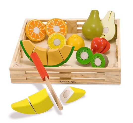 Melissa & Doug Lekemat Frukt i trekasse
