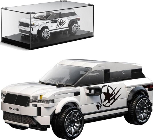 Mould King Evoque SUV Modellbil Byggesett Inkl. Utstillingsboks 8+ År 451 Deler