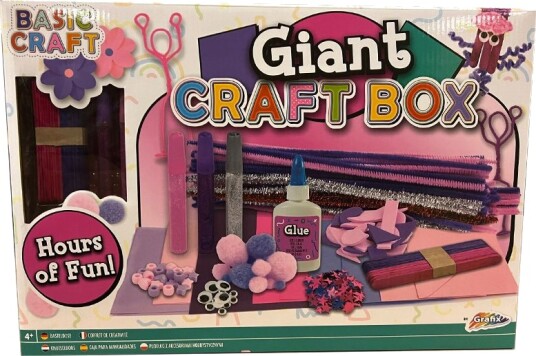 Grafix Stort Hobbysett Rosa/Lilla