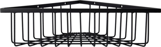 House Doctor Bath Corner Basket Black House Doctor Bath Corner Basket Black