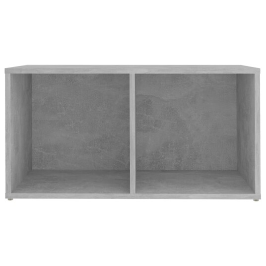 vidaXL TV-benker 2 stk betonggrå 72x35x36,5 cm sponplate 8720286592052 vidaXL TV-benker 2 stk betonggrå 72x35x36,5 cm sponplate 8720286592052