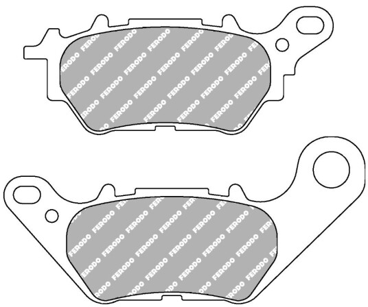 Bremseklosser FERODO FDB2283EF Bremseklosser FERODO FDB2283EF
