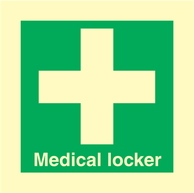 Jo Safety Medical Locker IMO symbols 103084 Jo Safety Medical Locker IMO symbols 103084