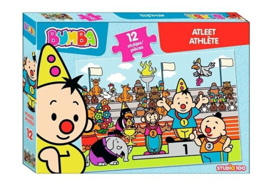Studio 100 Bumba Puzzle Athlete 12pcs. Gulv