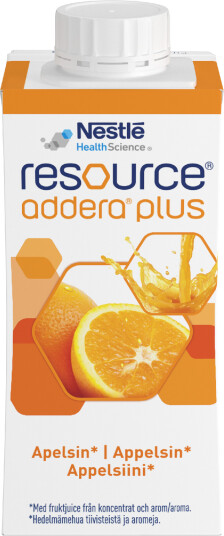 Resource Addera Plus næringsdrikk appelsin 200 ml