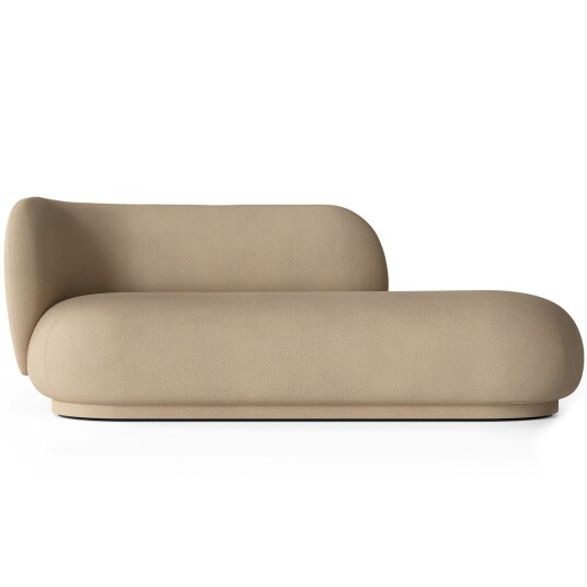 Ferm Living Rico Brushed Divan Venstre Sand