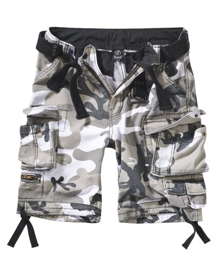 Brandit Savage Vintage Shorts Svart Hvit