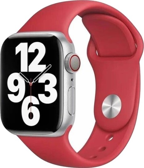 Lippa Apple Watch Silicone strap 42/44/45/49 Red