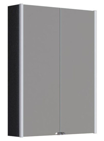 Dansani Inzo Ambi Speilskap 2 Dører Eik Noir / 60cm Dansani Inzo Ambi Speilskap 2 Dører Eik Noir / 60cm
