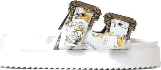 Versace Jeans Couture Dame Sko Hvit 38 EU, Versace Jeans Couture Dame Sko Hvit 38 EU,