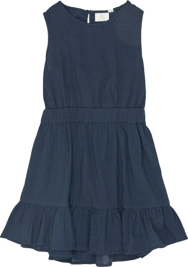 The New Tntessa S_L Dress Navy 110/116 The New Tntessa S_L Dress Navy 110/116