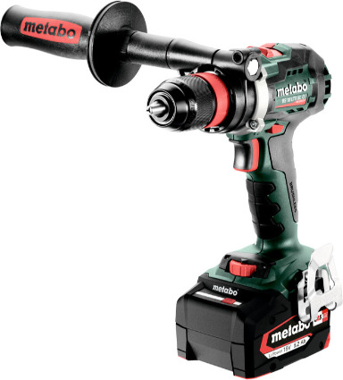 Metabo BS 18 LTX BL QI Batteridrill Med Batteri Og Lader Metabo BS 18 LTX BL QI Batteridrill Med Batteri Og Lader