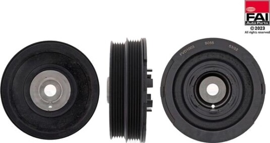 FAI AutoParts FVD1003 Remskive, veivaksel
