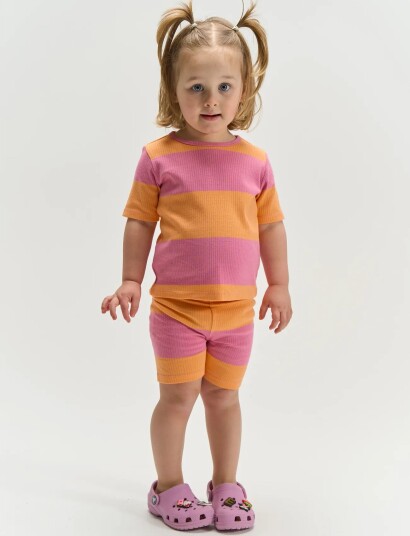 The New Tnsttori Tight Rib Shorts   Pink   110