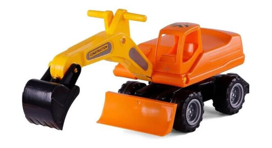 Cavallino Toys Cavallino Mega Excavator Walking Car Orange 79cm