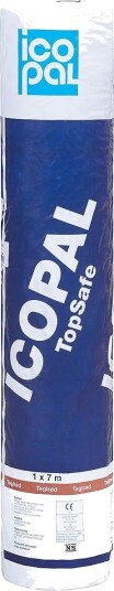 Icopal overlag topsafe 1 x 7 meter gra