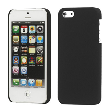 INCOVER iPhone 5/5S/SE Plastikk Deksel - mat Svart