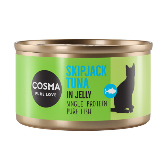 Cosma Økonomipakke Original I Gelé 24 X 85 G Skipjack Tunfisk