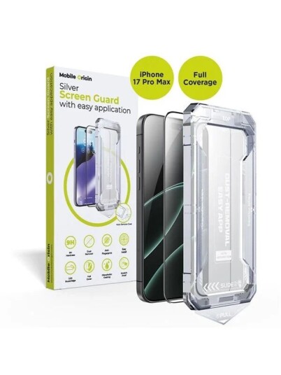 Mobile Origin Screen Guard with easy application iPhone 17 Pro Max