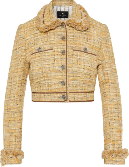 Etro Dame Jakker Beige M, Etro Dame Jakker Beige M,
