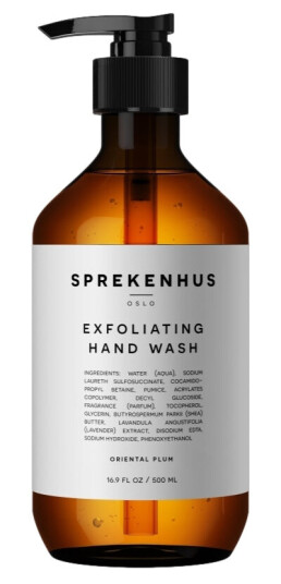 Sprekenhus Exfoliating Hand Wash Oriental Plum Håndsåpe Gjennomsiktig unisex