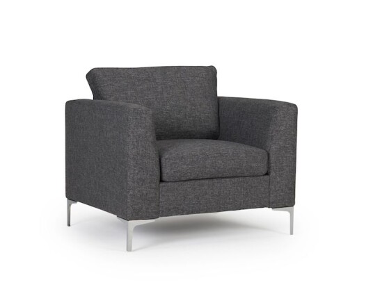Kragelund Furniture - Shea lenestol - Mørk grå Unoliving