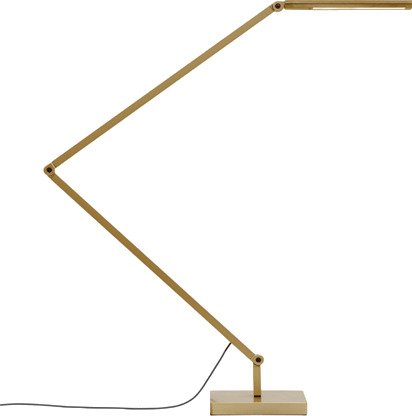 Nemo Untitled Linear Bordlampe uten Base Gull 2700K