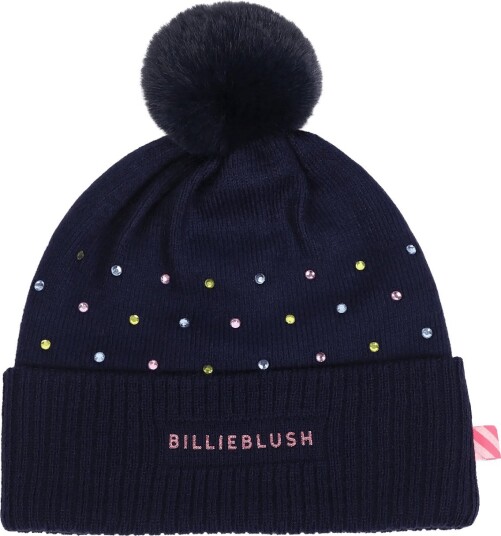 Billieblush Pull On Hat Navy SIZE THREE Billieblush Pull On Hat Navy SIZE THREE