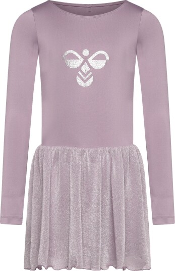 Hummel Hmljr Glitter Tights Gymsuit L/S SEA FOG 134 Hummel Hmljr Glitter Tights Gymsuit L/S SEA FOG 134