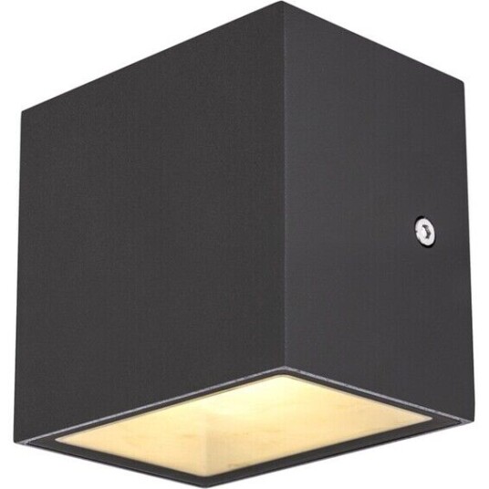 SLV Sitra Cube Vegglampe 3000K IP44 Antrasitt - 90624 SLV Sitra Cube Vegglampe 3000K IP44 Antrasitt - 90624